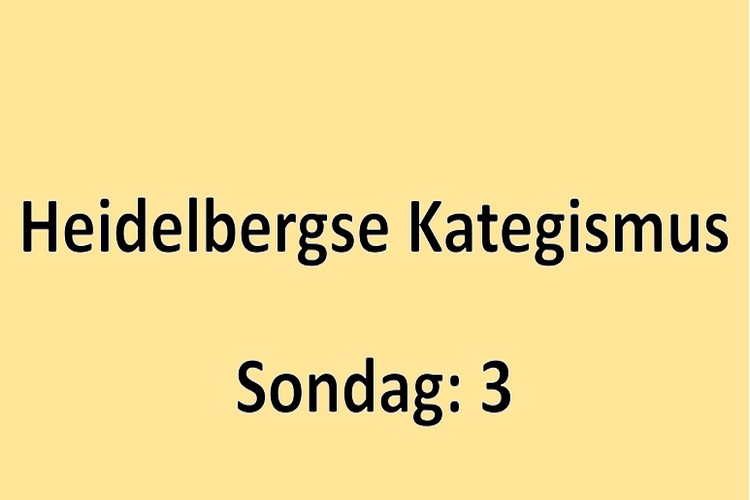 Sondag 1