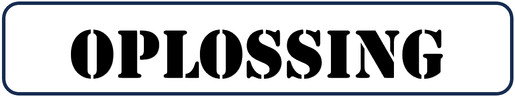 Oplossing